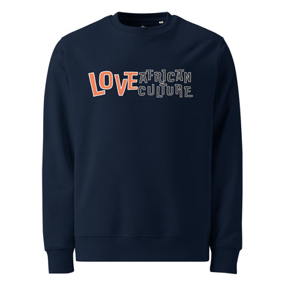 Sweatshirt Kongoland LOVE AFRICAN CULTURE unisexe