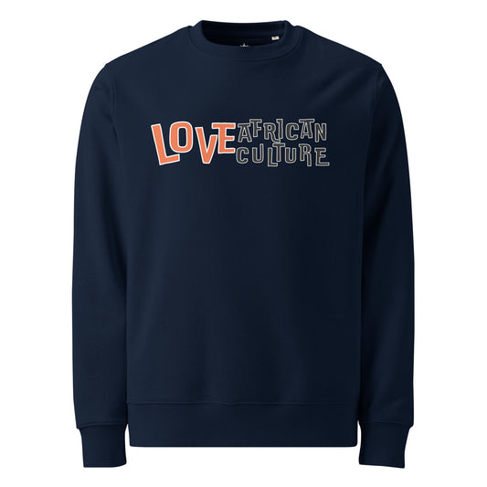 Sweatshirt Kongoland LOVE AFRICAN CULTURE unisexe