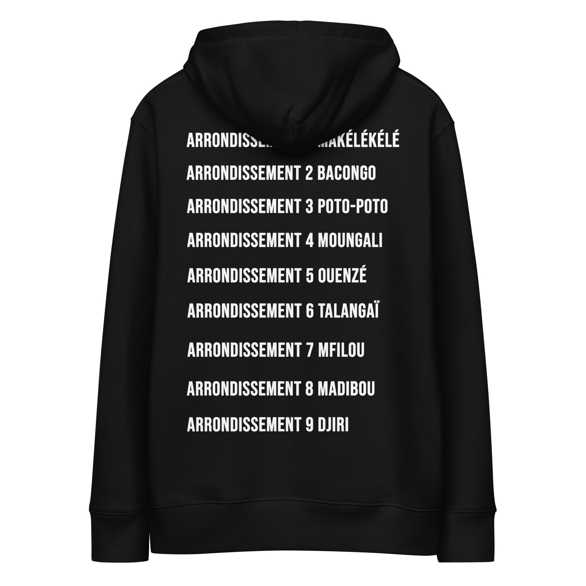Kongoland 9 ARRONDISSEMENTS MAVOULA hoodie