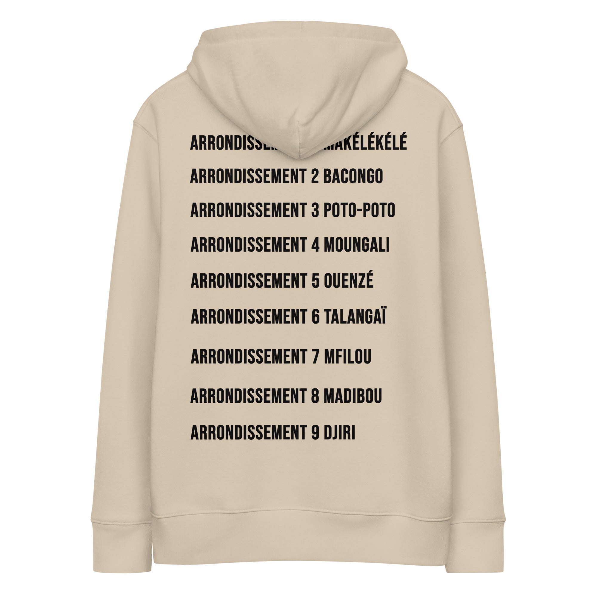 Kongoland 9 ARRONDISSEMENTS MAVOULA hoodie