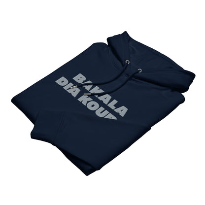 Kongoland BAKALA DIA KOUBA Embroidered Hoodie