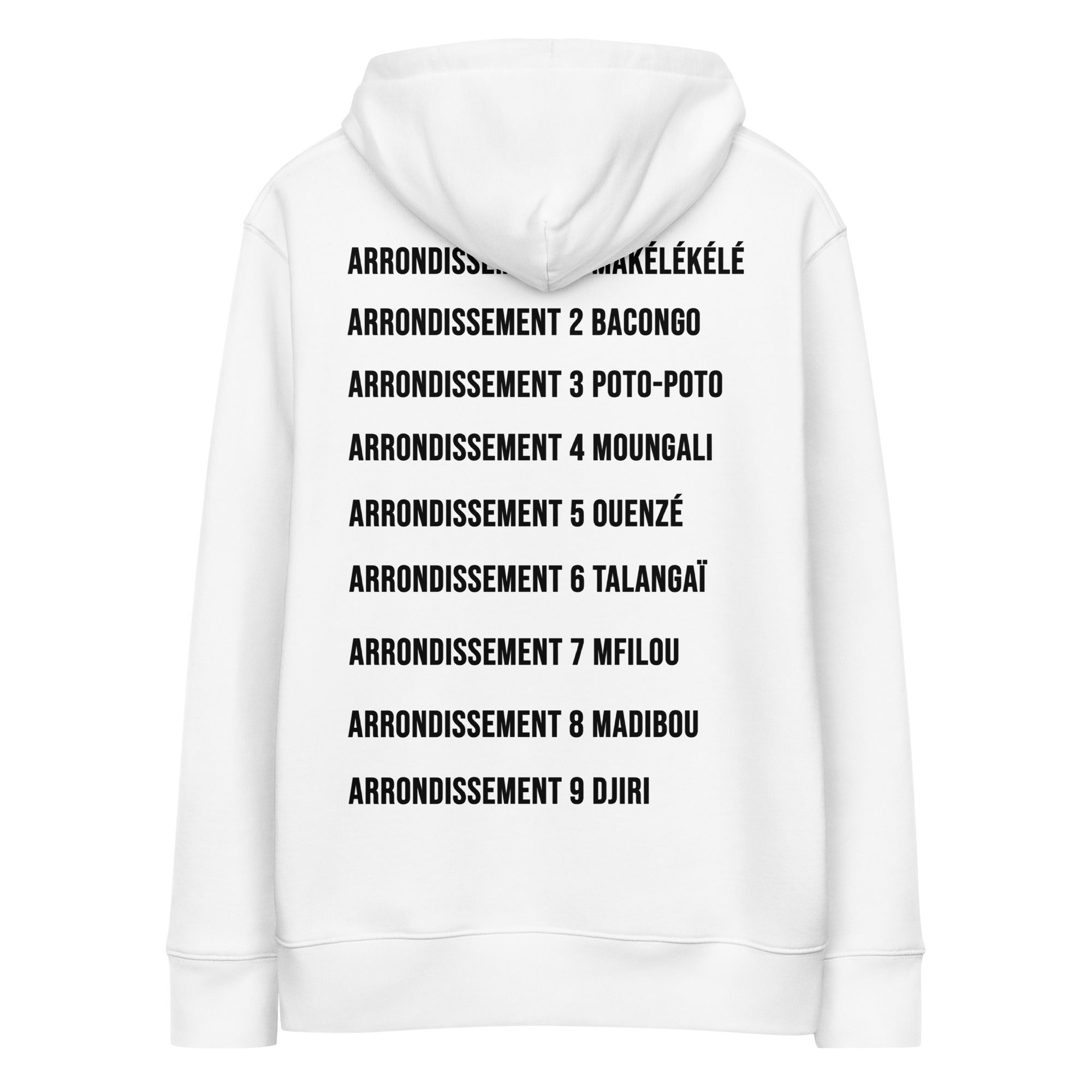 Kongoland 9 ARRONDISSEMENTS MAVOULA hoodie