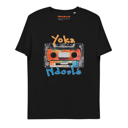 T-shirt Kongoland YOKA NDOULÉ unisexe en coton biologique