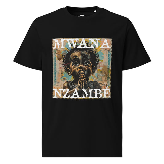 T-shirt Kongoland MWANA NZAMBÉ en coton biologique unisexe