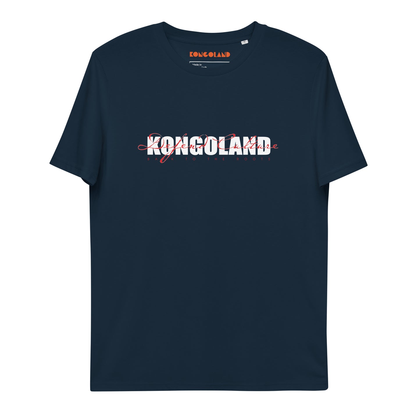 T-shirt Kongoland unisexe en coton biologique