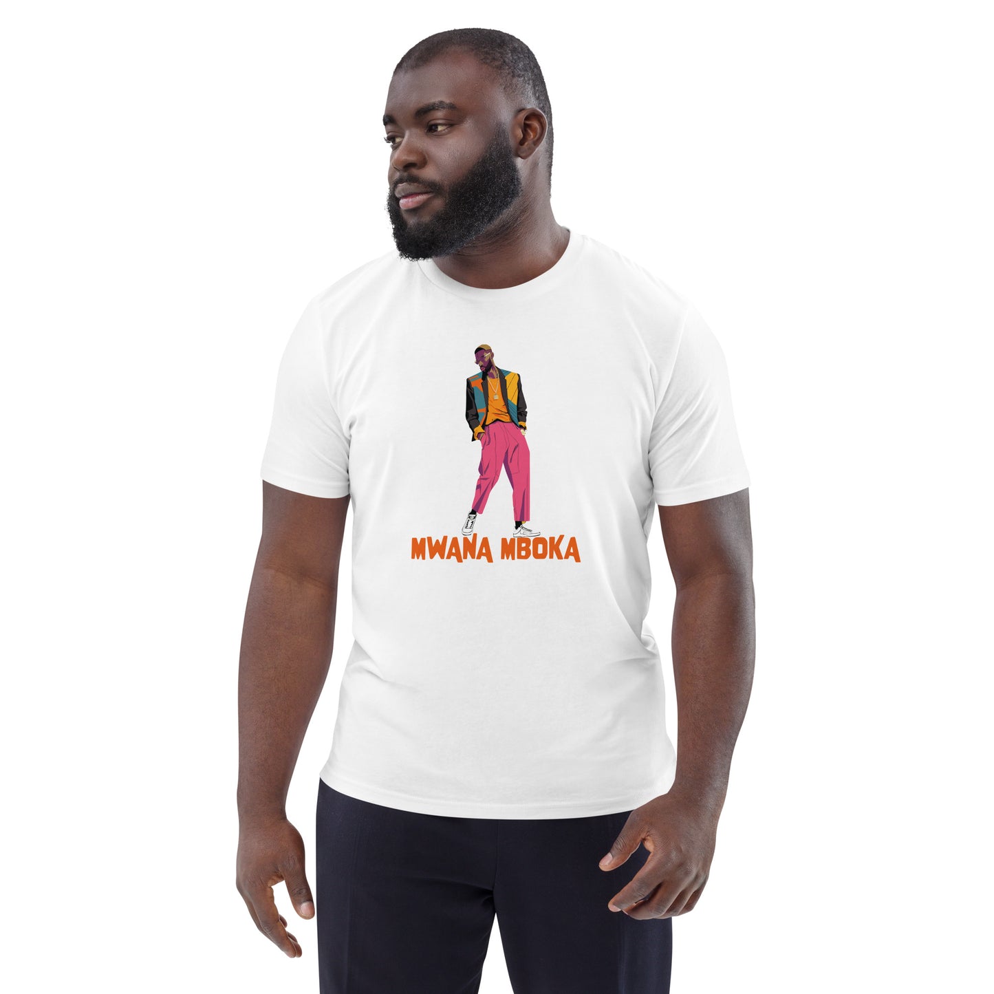 T-shirt Kongoland MWANA MBOKA unisexe en coton biologique