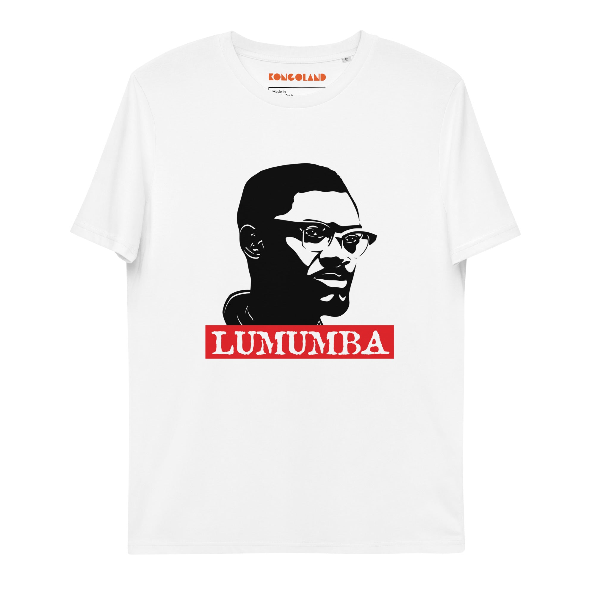 T-shirt Kongoland LUMUMBA unisexe en coton biologique