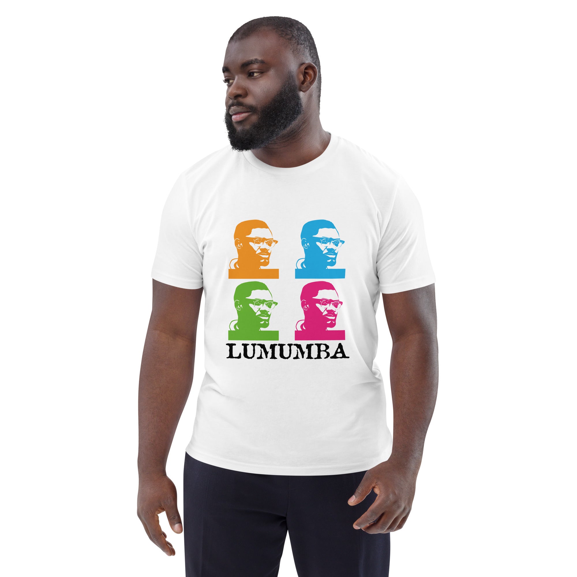 T-shirt Kongoland LUMUMBA unisexe en coton biologique