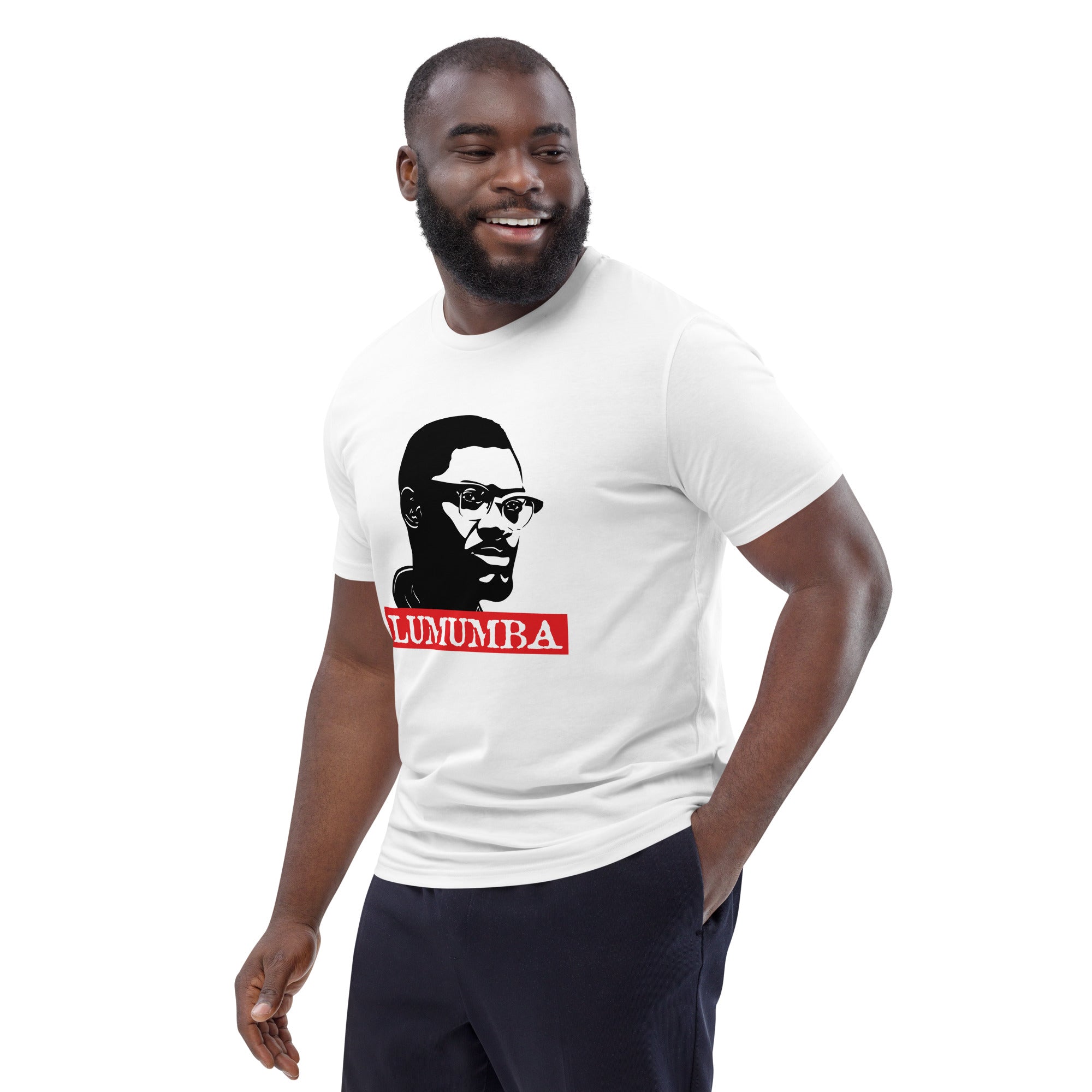 T-shirt Kongoland LUMUMBA unisexe en coton biologique