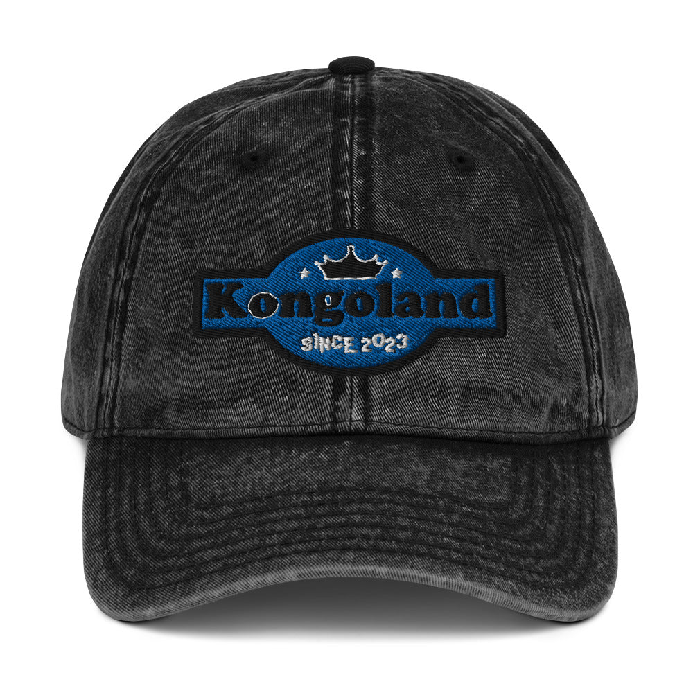 Casquette Kongoland Vintage en Sergé de Coton