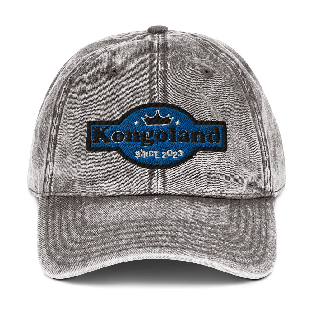 Casquette Kongoland Vintage en Sergé de Coton