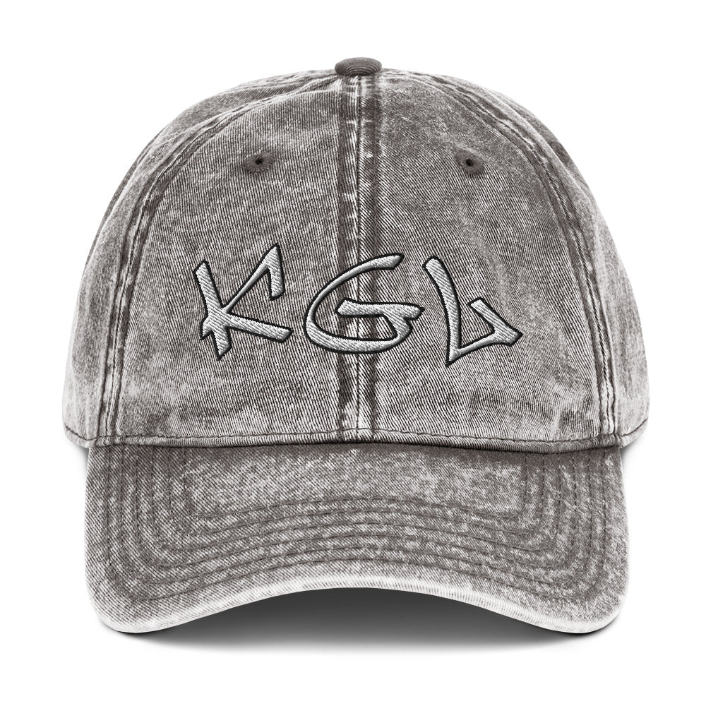 Casquette Kongoland KGL Vintage en Sergé de Coton