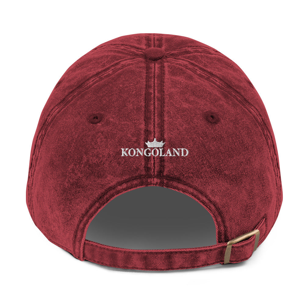 Casquette Vintage Kongoland ONE LOVE en Sergé de Coton