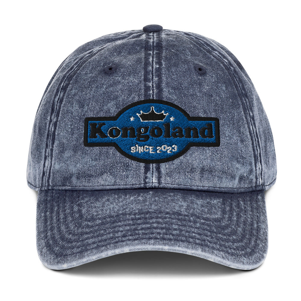 Casquette Kongoland Vintage en Sergé de Coton