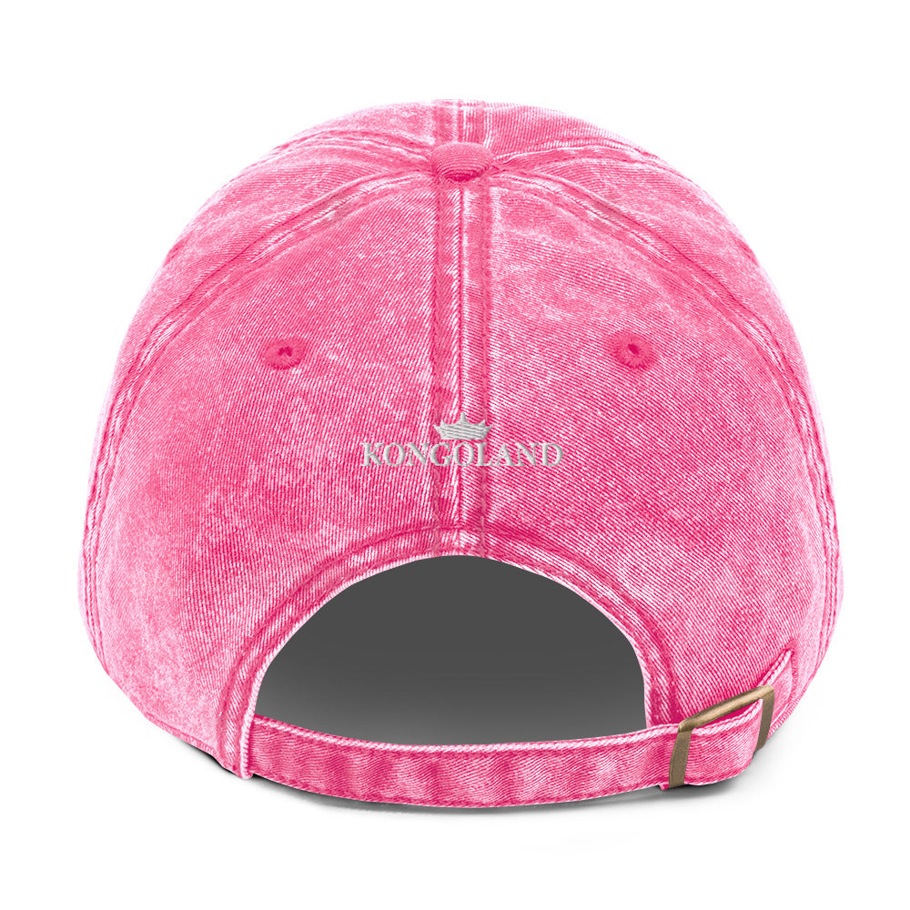 Casquette Vintage Kongoland ONE LOVE en Sergé de Coton