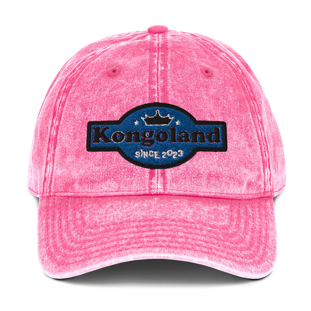 Casquette Kongoland Vintage en Sergé de Coton